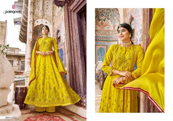 Rangoon Inspire Vol 2 Rayon Print Designer Readymade Suit